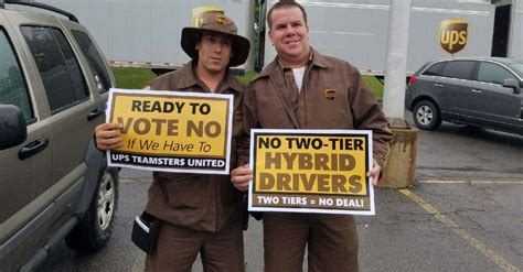 “We are ready to strike 100%. . Latest on ups contract talks with teamsters